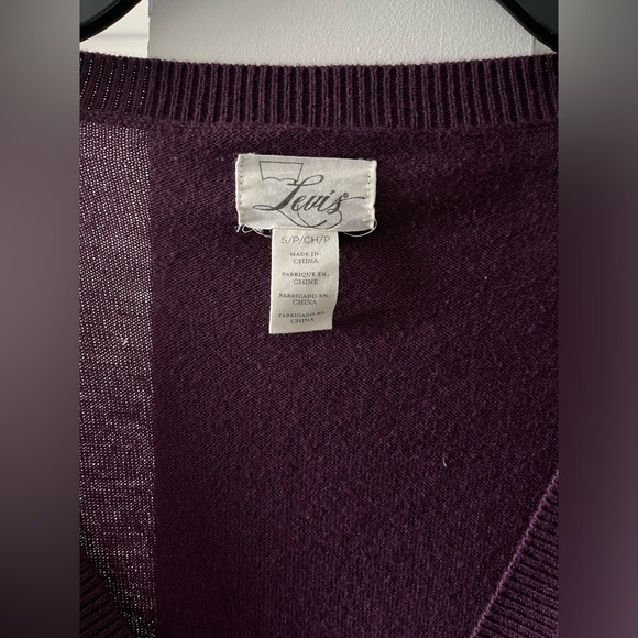 Levi’s | Purple Cardigan | Size Small - Picture 4 of 7